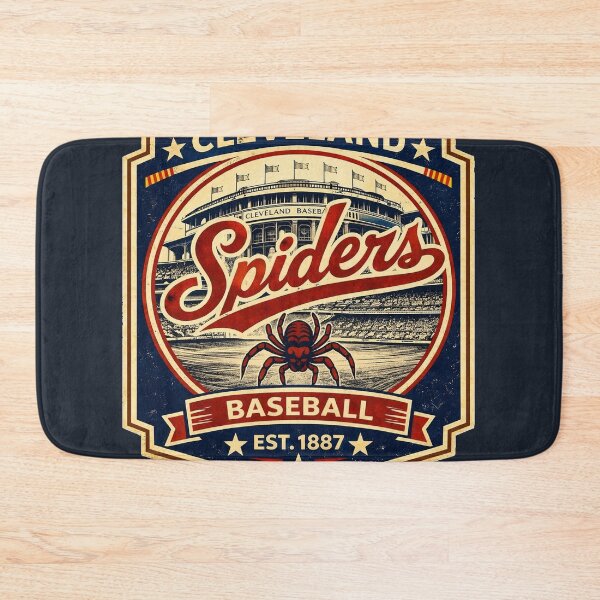Item preview, Defunct - Cleveland Spiders Vintage Baseball Badge Dark Retro Gothic Shirt designed and sold by GhostDawgs.