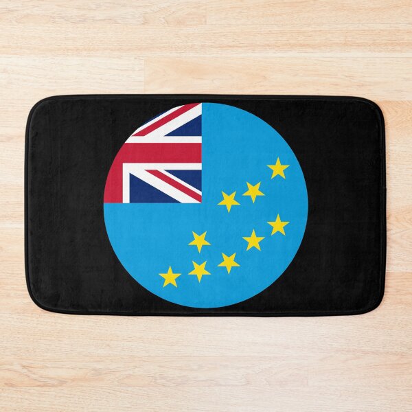 Item preview, Tuvalu Round Flag Polynesian Island Heritage designed and sold by NTGUILTY.