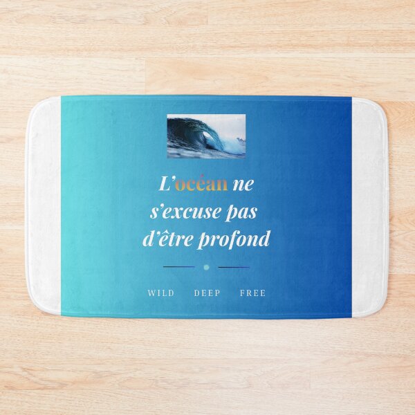 Item preview, The Ocean: Power & Depth - Minimalist Style designed and sold by DIAMVERA.