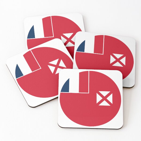 Item preview, Wallis and Futuna Round Flag Heritage designed and sold by NTGUILTY.