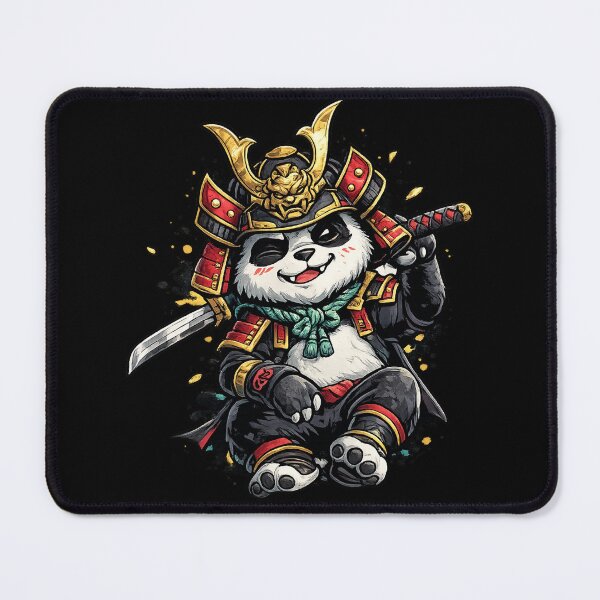 Item preview, Samurai Panda Warrior – Cute Japanese Cartoon designed and sold by UnicornDreamers.