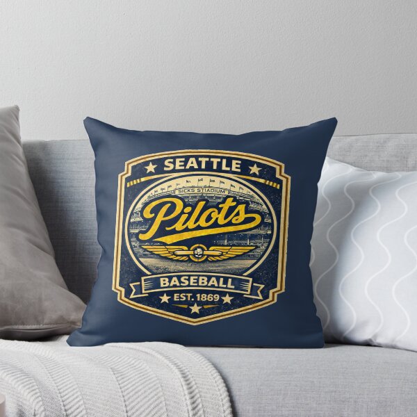 Item preview, Defunct - Seattle Pilots Vintage Baseball Badge Retro 1969 Classic Shirt designed and sold by GhostDawgs.