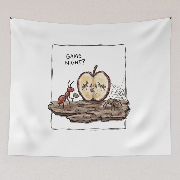 Item preview, Funny Ant Spider Game Night designed and sold by Vieiranc.