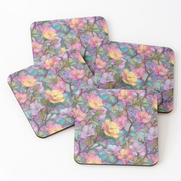 Item preview, Whimsical Gardenias  - Botanical Garden Pattern  - Christmas Gift Baskets designed and sold by RoyalStarsPatts.