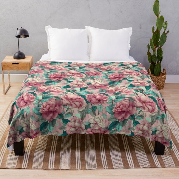 Item preview, Lush Gardenias Floral - Flower Garden Pattern - Christmas Gift Ideas designed and sold by RoyalStarsPatts.