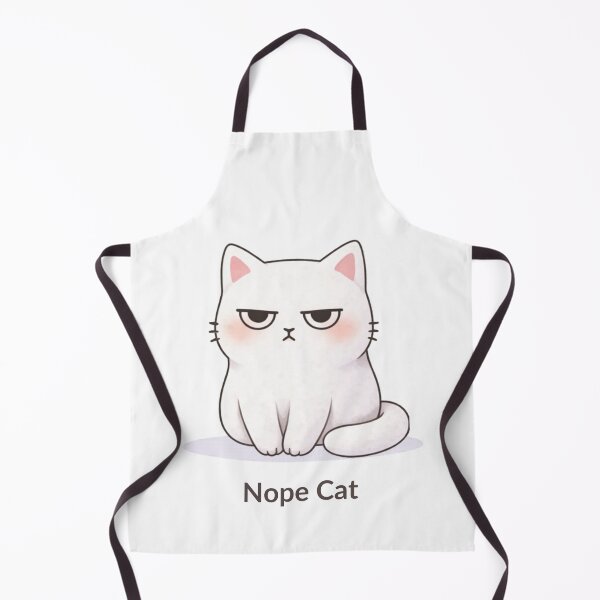 Item preview, Nope Cat | Cute Kawaii Aesthetic | Funny Introvert Mood Design designed and sold by The Mood Index.