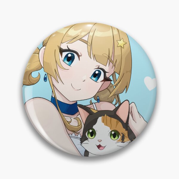 Item preview, Hana and her cat designed and sold by piliblueberry.