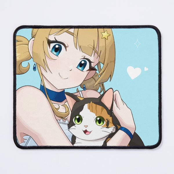 Item preview, Hana and her cat designed and sold by piliblueberry.