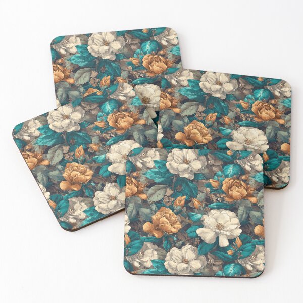 Item preview, Edgy Gardenias Floral  - Birth Flower Pattern  - Christmas Gifts For Dad designed and sold by RoyalStarsPatts.