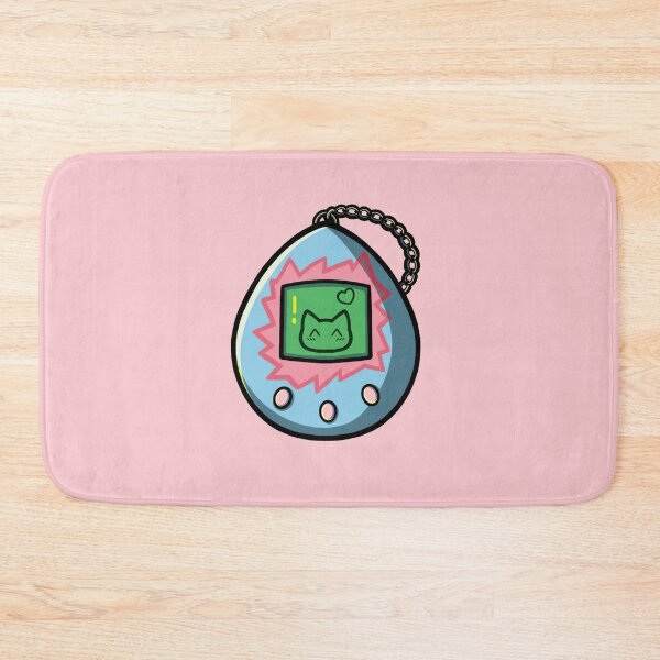 Item preview, Cute Tamagotchi Cat Sticker – Pastel Retro Kawaii designed and sold by xMamako.