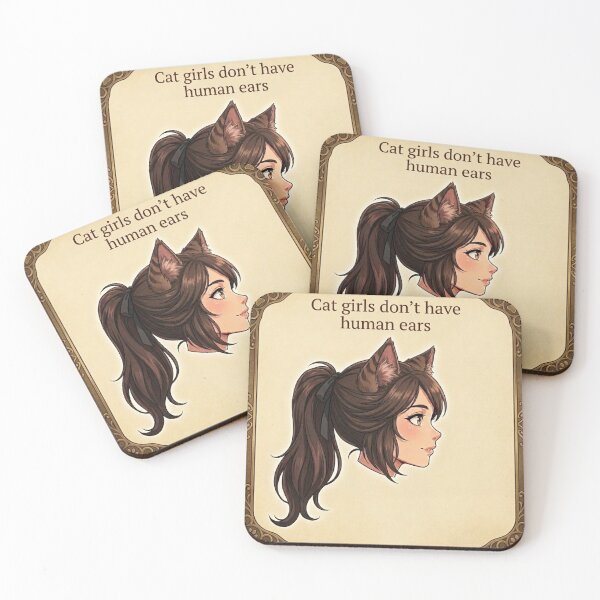 Item preview, Catgirls don't have human ears designed and sold by The King's general goods.
