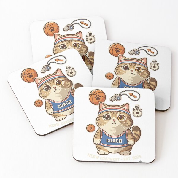 Item preview, Vintage Meow Coach Athletic Badge designed and sold by CataosMeow.