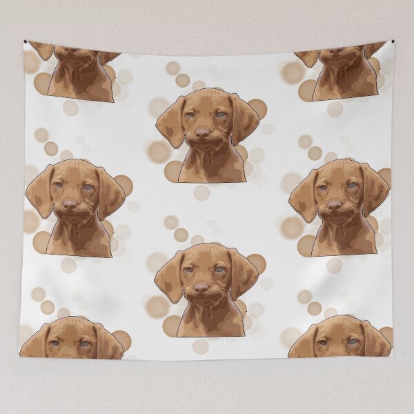 Item preview, Brown Dog with a Grimace - Funny Illustration designed and sold by iamKRUK.