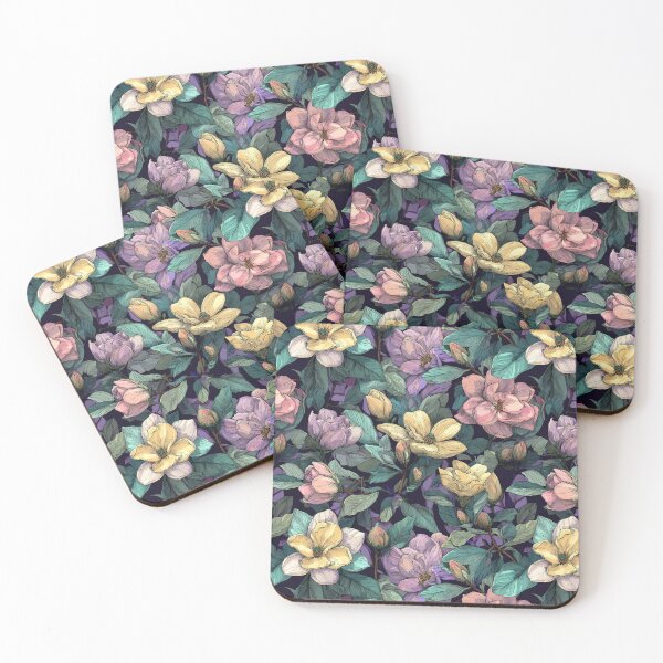 Item preview, Minimalistic Gardenias  - Birthday Flower Pattern  - Christmas Gifts For Husband designed and sold by RoyalStarsPatts.