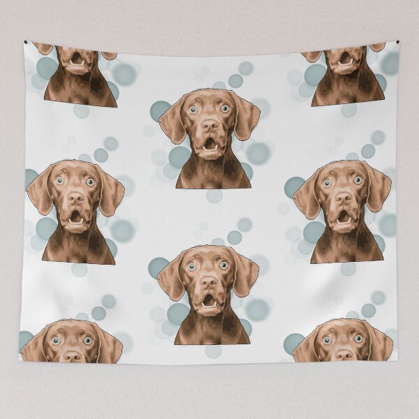 Item preview, Dog with a Surprised Expression - Funny Illustration designed and sold by iamKRUK.