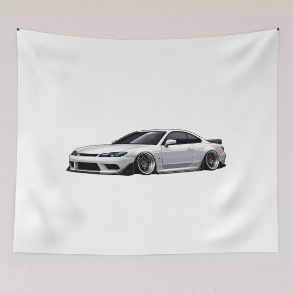 Item preview, Low Slammed JDM Widebody Stance Car Illustration designed and sold by TorqueThread.