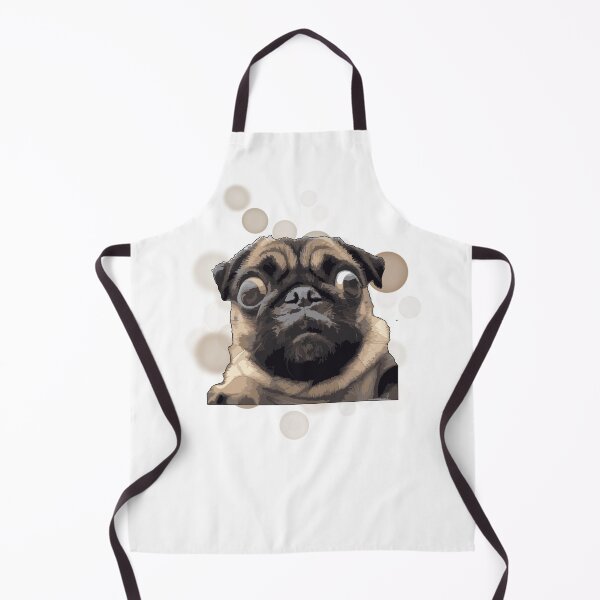 Item preview, Surprised Pug Dog - Funny Illustration designed and sold by iamKRUK.