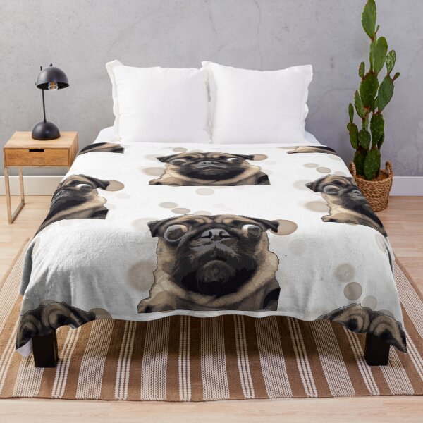 Item preview, Surprised Pug Dog - Funny Illustration designed and sold by iamKRUK.