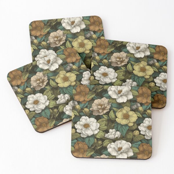 Item preview, Artistic Gardenias Print  - Botanical Garden Pattern  - Christmas Gifts For Wife designed and sold by RoyalStarsPatts.