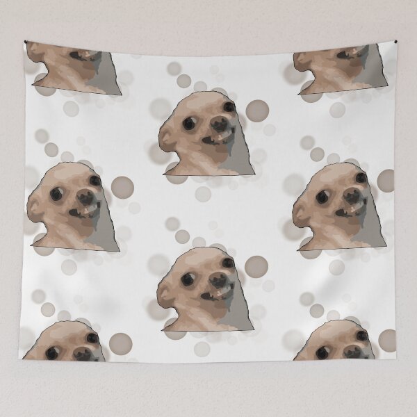 Item preview, Smiling Small Dog - Funny Illustration designed and sold by iamKRUK.