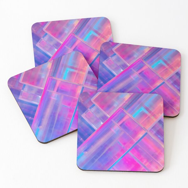Item preview, Neon Holographic Glass Art designed and sold by Nika Art Studio.