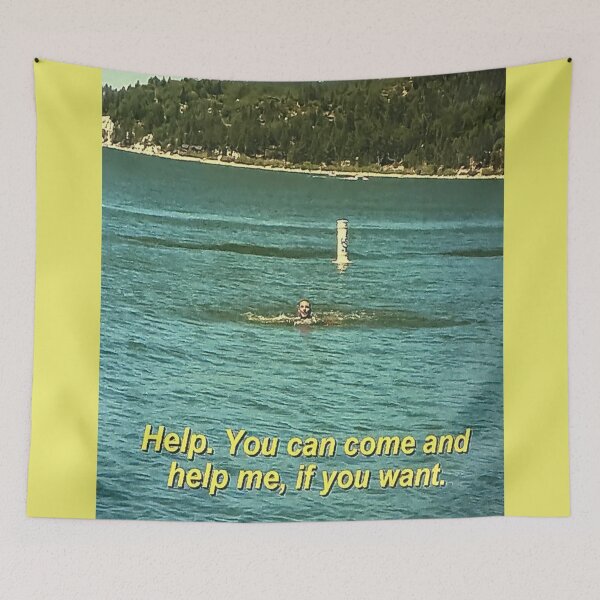 Item preview, Jax Taylor Help (Yellow) designed and sold by SillyFun.