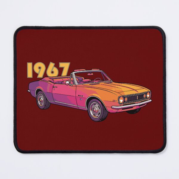 Item preview, 1967 Chevrolet Camaro Convertible - Retro Pop Art designed and sold by Far Out Goods.