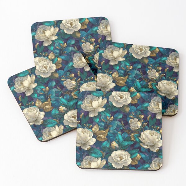 Item preview, Petaled Gardenias Texture - Flower Floral Pattern  - Dad Fathers Day Gifts designed and sold by RoyalStarsPatts.