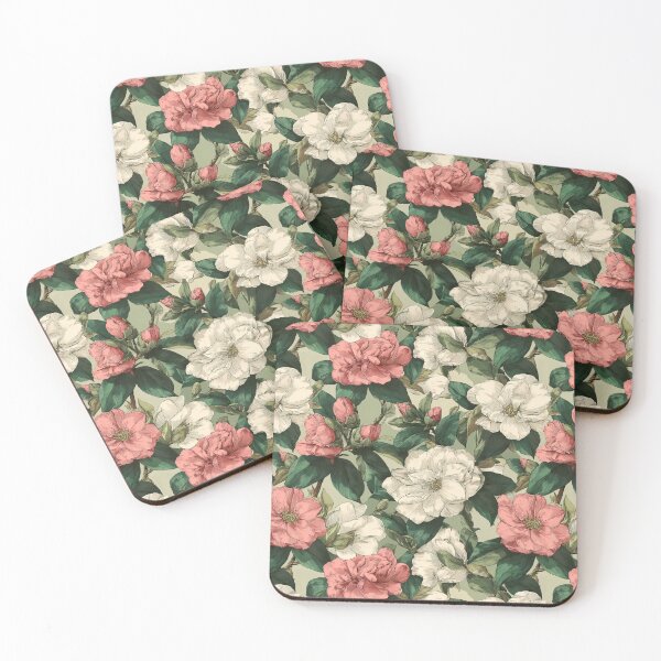 Item preview, Fragrant Gardenias Texture  - Birth Flower Pattern  - Father'S Day Gift Ideas designed and sold by RoyalStarsPatts.