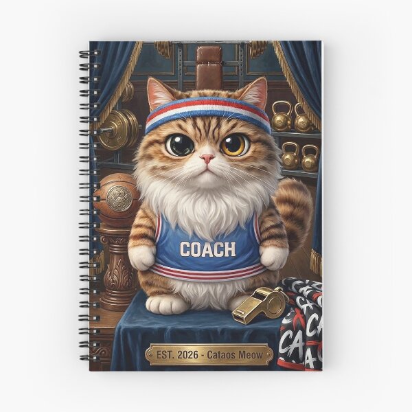 Item preview, The Hall of Fame Coach Portrait designed and sold by CataosMeow.