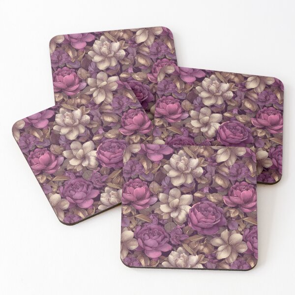 Item preview, Soft Gardenias Print  - Botanical Garden Pattern  - Fathers Day Ideas designed and sold by RoyalStarsPatts.