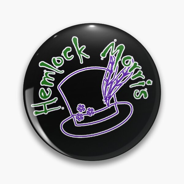 Item preview, Hemlock Morris logo in purple with green text designed and sold by Hemlock-Morris.