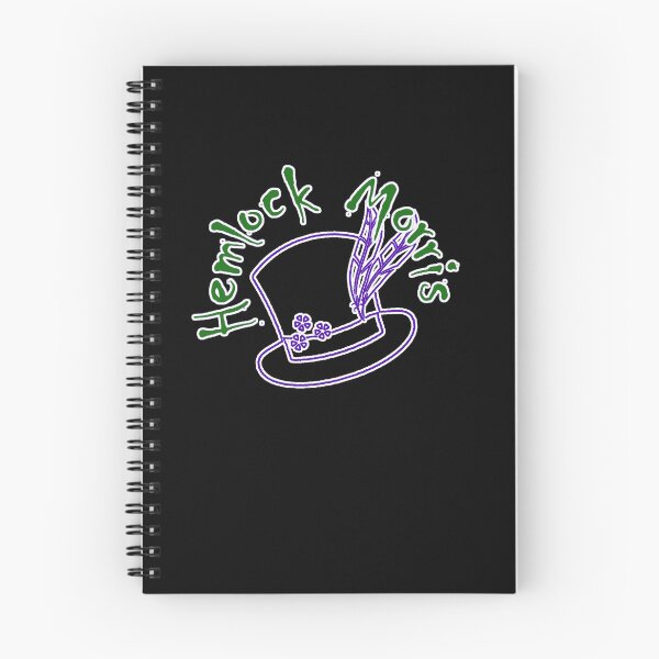 Item preview, Hemlock Morris logo in purple with green text designed and sold by Hemlock-Morris.