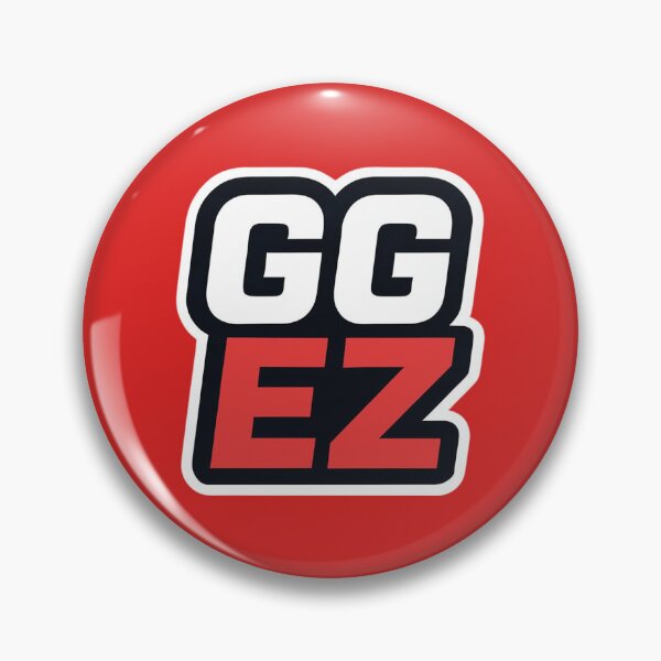 Item preview, GG EZ – Viral Gamer Minimalist Sticker designed and sold by MerlinWear.