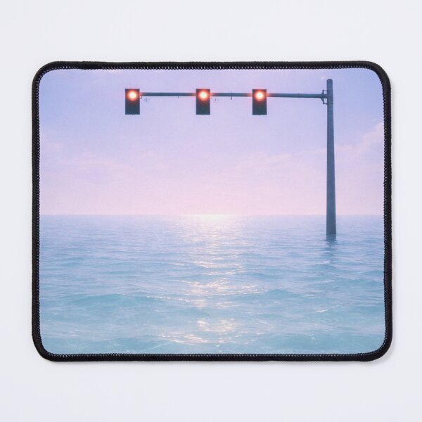 Item preview, Surreal Ocean Traffic Light – Liminal Dreamscape Aesthetic Design designed and sold by 486DesignCo.