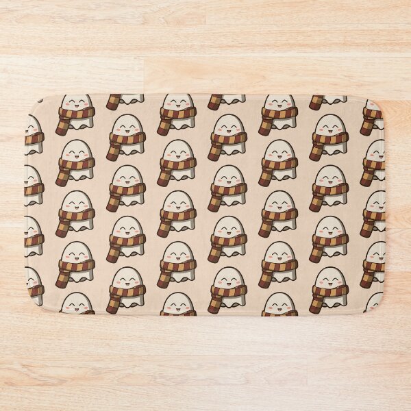 Item preview, Cute Ghost Scarf – Cozy Autumn Illustration designed and sold by xMamako.
