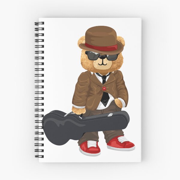 Item preview, Cool Mafia Teddy Bear With Guitar Case designed and sold by Bhonard 21.