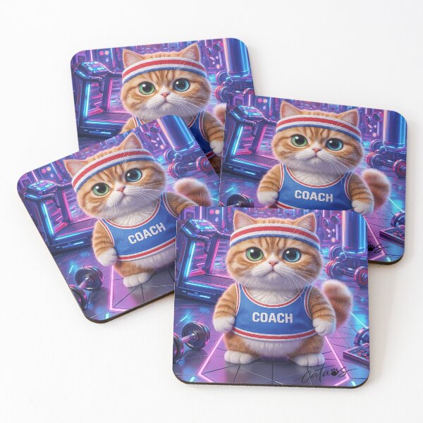 Item preview, Cyber-Fitness Coach 2026 designed and sold by CataosMeow.