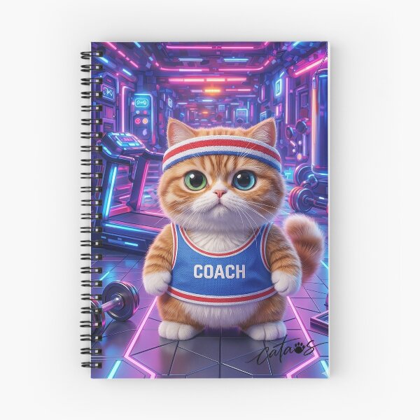 Item preview, Cyber-Fitness Coach 2026 designed and sold by CataosMeow.