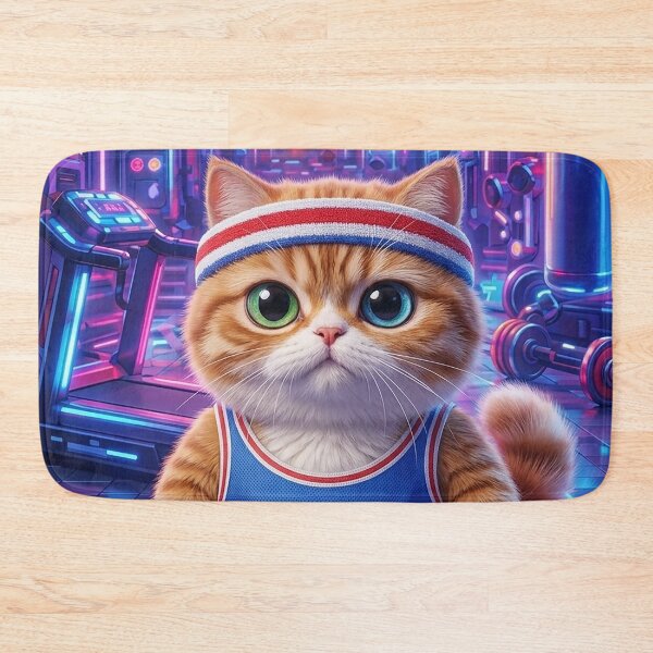 Item preview, Cyber-Fitness Coach 2026 designed and sold by CataosMeow.