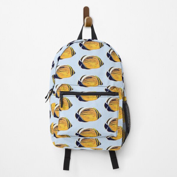 Item preview, BLACKTAIL BUTTERFLYFISH-Chaetodon austriacus designed and sold by BEATRIZ ABAITUA.