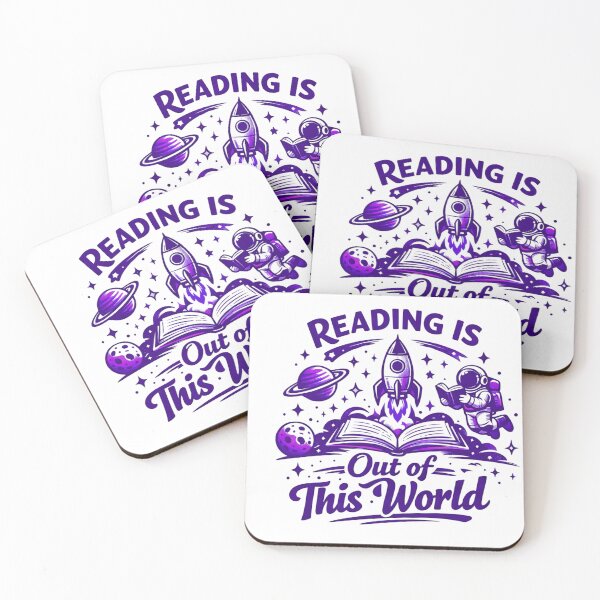 Item preview, Reading is Out of This World T-Shirt designed and sold by MerchlyMike.
