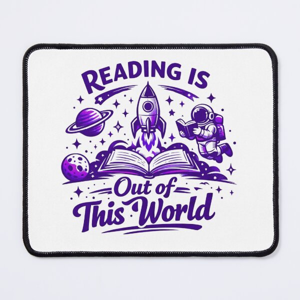 Item preview, Reading is Out of This World T-Shirt designed and sold by MerchlyMike.