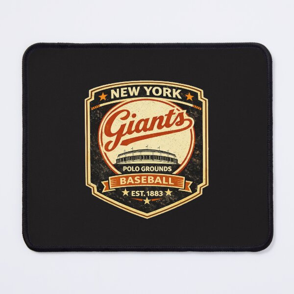 Item preview, Defunct - New York Giants Vintage Baseball Badge Polo Grounds Retro Shirt designed and sold by GhostDawgs.
