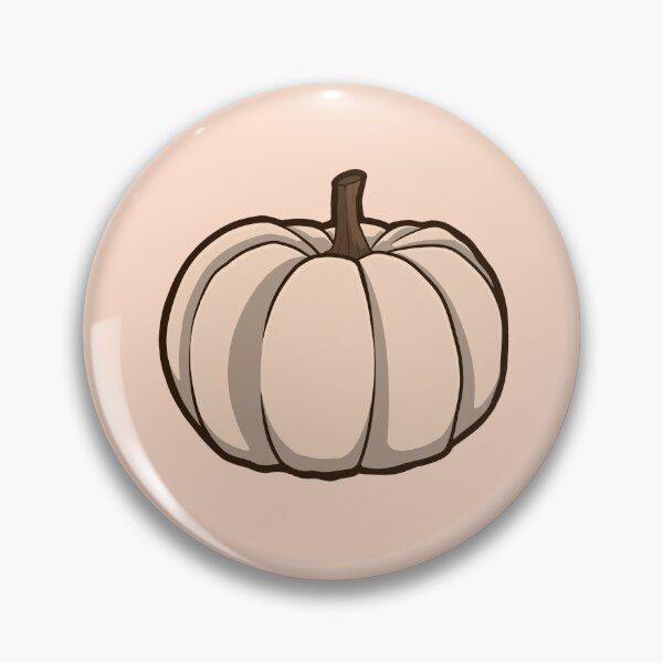 Item preview, White Pumpkin Pattern - Soft & Minimal Cozy Autumn designed and sold by xMamako.