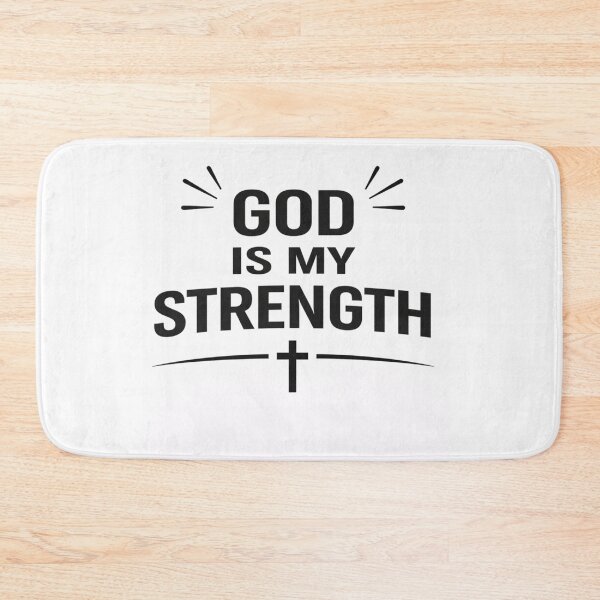 Item preview, God is my strength designed and sold by MARSHORY.