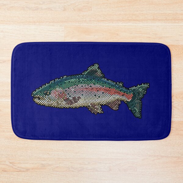 Item preview, Salmon Dot Art Mosaic designed and sold by MSBM Designs.
