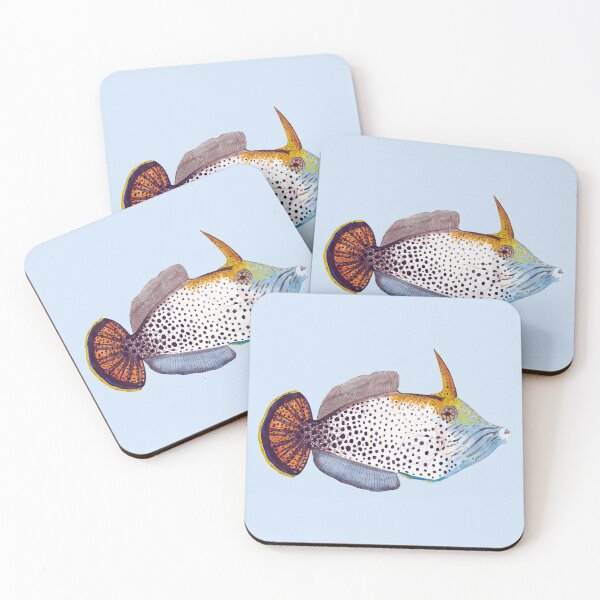 Item preview, FANTAIL FILEFISH-Pervagor spilosoma designed and sold by BEATRIZ ABAITUA.