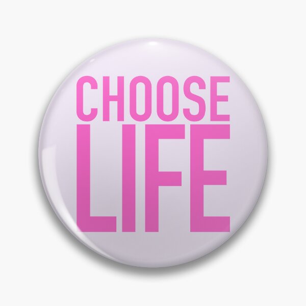 Item preview, Choose Life Pink designed and sold by Normbot2000.
