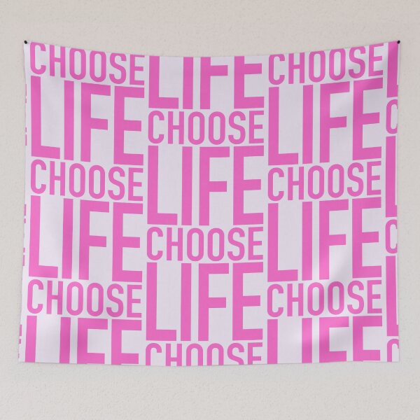 Item preview, Choose Life Pink designed and sold by Normbot2000.